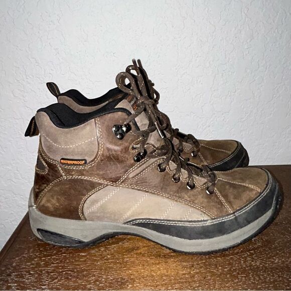 Dunham Lawrence Mudguard Waterproof Slip Resistant Lace Up Work Hiking Boots - Picture 3 of 10